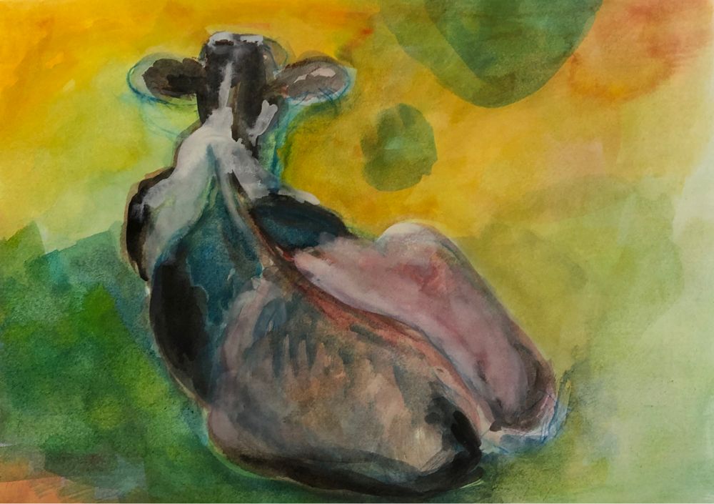 o.T., 2020, Acryl, 30x38 cm
